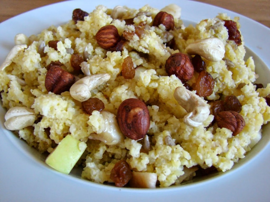 Kasza jaglana z bakaliami